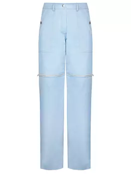 Брюки Lily Cargo Zip хлопковые WHITE LILY