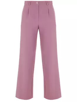 Брюки однотонные