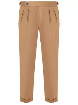 Брюки однотонные