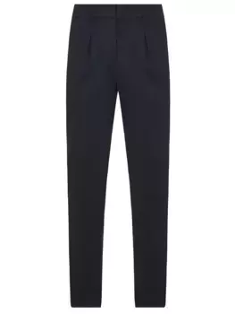 Брюки однотонные