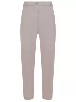 Брюки однотонные