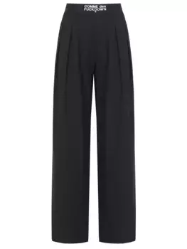 Брюки однотонные