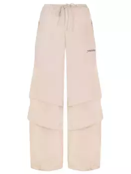 Брюки однотонные