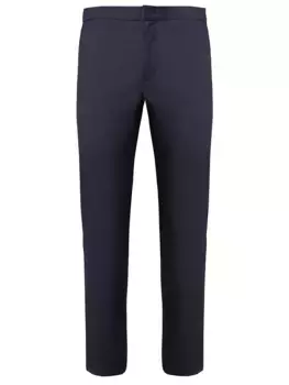 Брюки однотонные