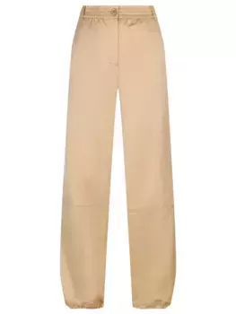 Брюки однотонные