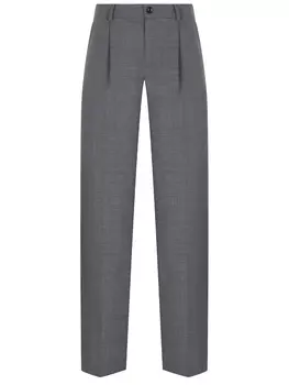 Брюки однотонные