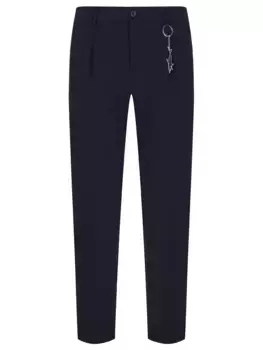 Брюки однотонные