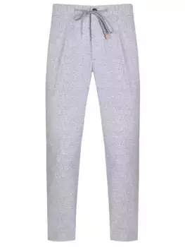 Брюки однотонные