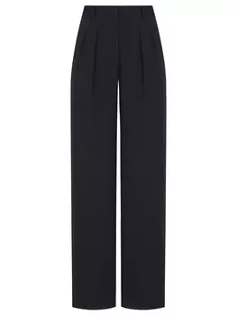 Брюки однотонные