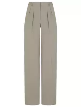 Брюки однотонные