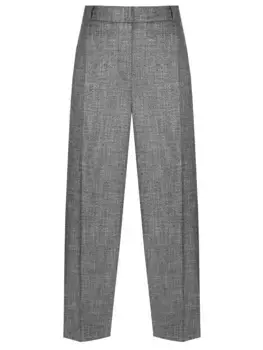 Брюки однотонные