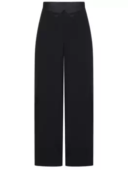 Брюки однотонные