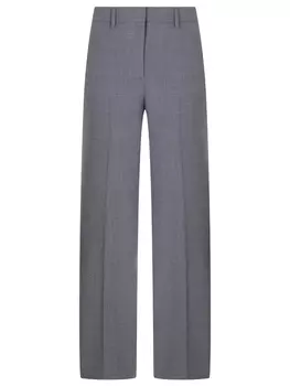 Брюки однотонные