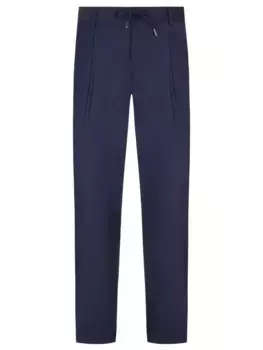 Брюки однотонные