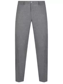 Брюки однотонные