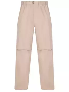 Брюки однотонные