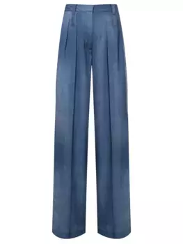 Брюки однотонные