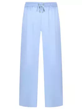 Брюки однотонные