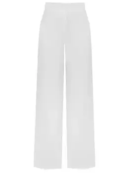 Брюки однотонные