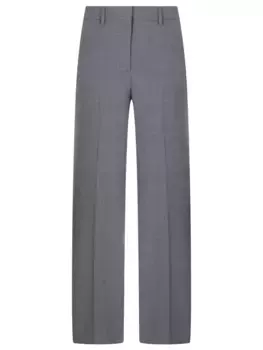 Брюки однотонные