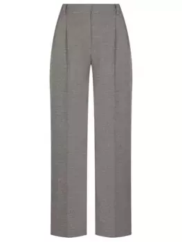 Брюки однотонные