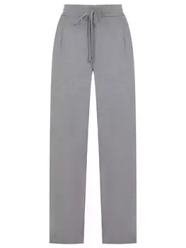 Брюки однотонные