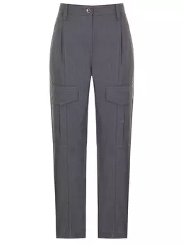 Брюки однотонные BRUNELLO CUCINELLI