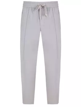 Брюки однотонные