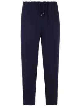 Брюки однотонные на кулиске