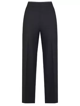 Брюки однотонные