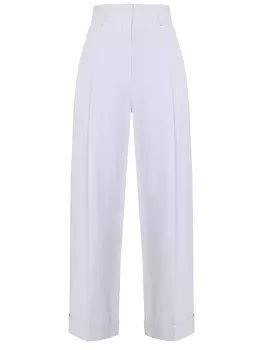 Брюки-палаццо хлопковые