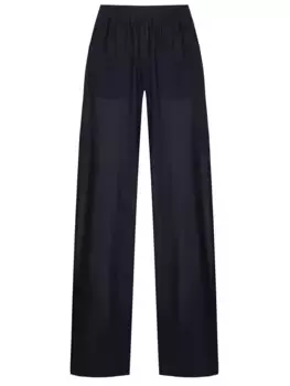 Брюки-палаццо шелковые