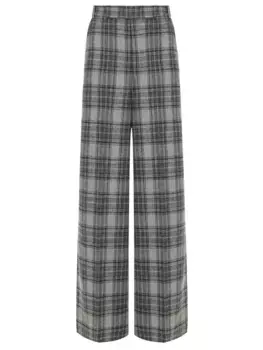 Брюки-палаццо шерстяные