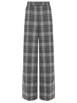 Брюки-палаццо шерстяные