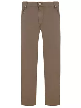 Брюки Regular Fit из хлопка и лиоцелла HANDPICKED