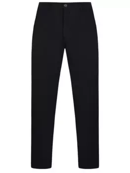 Брюки Regular Fit из хлопка и шерсти