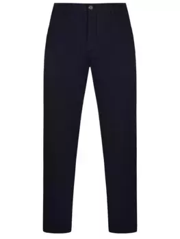 Брюки Regular Fit из хлопка и шерсти