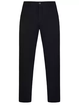 Брюки Regular Fit из хлопка и шерсти