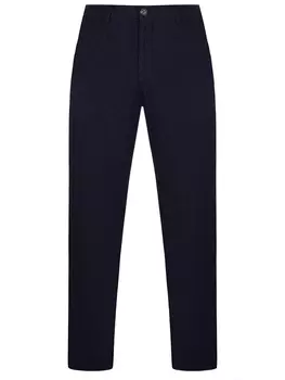Брюки Regular Fit из хлопка и шерсти