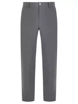 Брюки Regular Tapered Fit однотонные