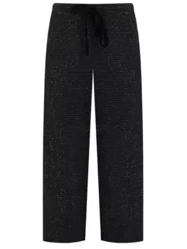 Брюки с люрексом