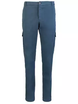 Брюки с накладными карманами