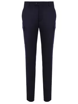 Брюки-карго шерстяные