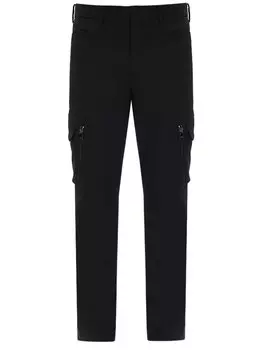 Брюки с накладными карманами