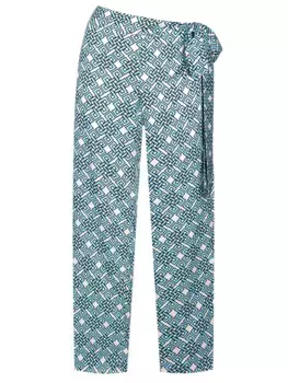 Брюки с принтом