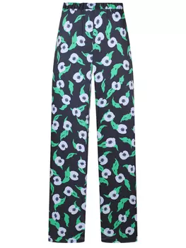 Брюки с принтом PERSONA BY MARINA RINALDI