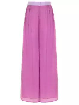 Брюки шелковые