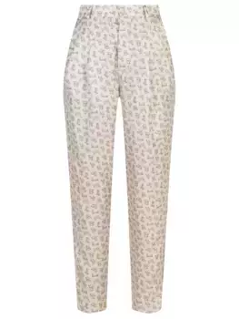 Брюки шелковые