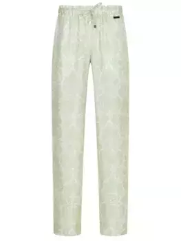 Брюки шелковые