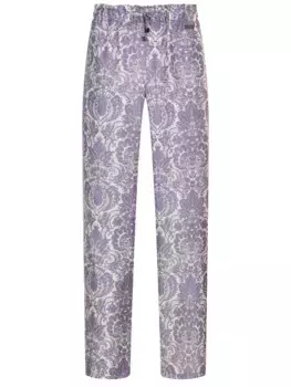 Брюки шелковые